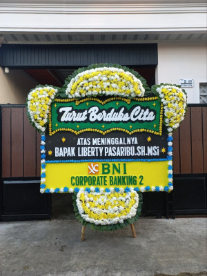Papan Bunga Duka di Kebagusan