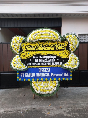 Papan Bunga Duka di Kebagusan