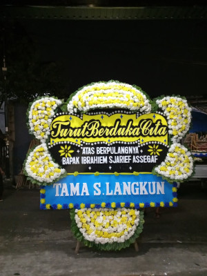 Papan Bunga Duka di Kebagusan